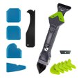 thumbnail image 2 of Kit de herramientas para calafatear, 11 Uds., acabado de sellador, raspador de lechada hecho a mano, removedor de calafateo Likrtyny  Piezas de repuesto para herramientas, 2 of 9