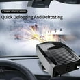 thumbnail image 2 of QJUHUNG 2-in-1 Portable Car Heater & Cooler - 12V/24V  360° Rotation Windshield Defroster for Enhanced Driving Comfort, 2 of 7