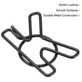 thumbnail image 4 of Unique Bargains Paper Clip Coated Letter K Shape Alphabet Clips Bookmarks, Black, 100 Count, 4 of 6