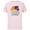 Soft Pink, variant on Marvel Agents of S.H.I.E.L.D Tahiti - Short Sleeve Cotton T-Shirt for Adults- Customized-Athletic Heather