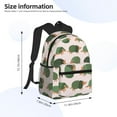 thumbnail image 2 of Easygdp Cute Armadillo Casual Laptop Backpack, Backpack for School, Travel, Business, 2 of 6