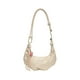 thumbnail image 3 of Bolso de hombro para mujer, estilo francés, regalo de San Valentín, bolso de mano para cumpleaños callejeros. Blanco, 3 of 9