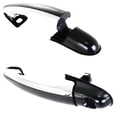 thumbnail image 2 of Front Pair Exterior Door Handle Compatible with 2004-2009 Kia Amanti Primed Paintable Without Key Hole 826503F001 826603F001 Base Luxury OE Replacement Outside Handle Outer Handle, 2 of 5