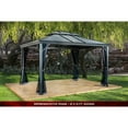 thumbnail image 5 of Sojag Ventura 10 x 14 x 9 ft Dark Grey Gazebo, 5 of 13