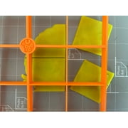 16x2 inch size squares Multi cutter (8”x8”)- Sharp Edges - Exceptional Quality