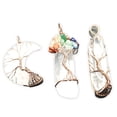 thumbnail image 1 of Sonducket 3 Pieces Moon Necklace Adjustable Dainty Gemstones Pendant Accessories Tree Wire Ring Women of Jewelry Life Wrap for Daily Wear Type2 NO2 Sonducket AP009463-00, 1 of 6