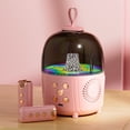 thumbnail image 2 of Byujiro Mini Karaoke Machine with 2 Wireless Microphones for Adults and Kids, Speaker Microphone Outdoor Portable Mini Dual Mic Karaoke Ambient Light Singing for Family, 2 of 3