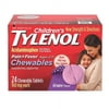 Tylenol Childrens Pain Plus Fever Chewable Tablets, Grape, 24 Ea, 2 Pack