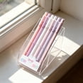 thumbnail image 5 of 6 Pcs Pastel Tone Gel Pens, 0.5mm Fine Point Blue Ink Pens, Handwriting Pens, Multi Shade Ballpoint Pens, Smooth Writing Pens, Quick Drying Pens for Note Taking, Journaling, 5 of 6
