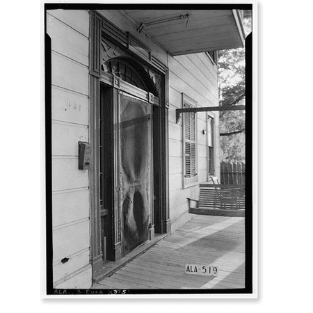 Historic Print, Cowan-Ramser House, 441 East Barbour Street, Eufaula, Barbour County, AL - 7, 18" x 24"