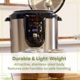thumbnail image 6 of NESCO® 9.5 Quart Electric Pressure Canner, Digital Pressure Cooker and Canning Pot, Equipment for Canning Meat and Vegetables, 6 of 16