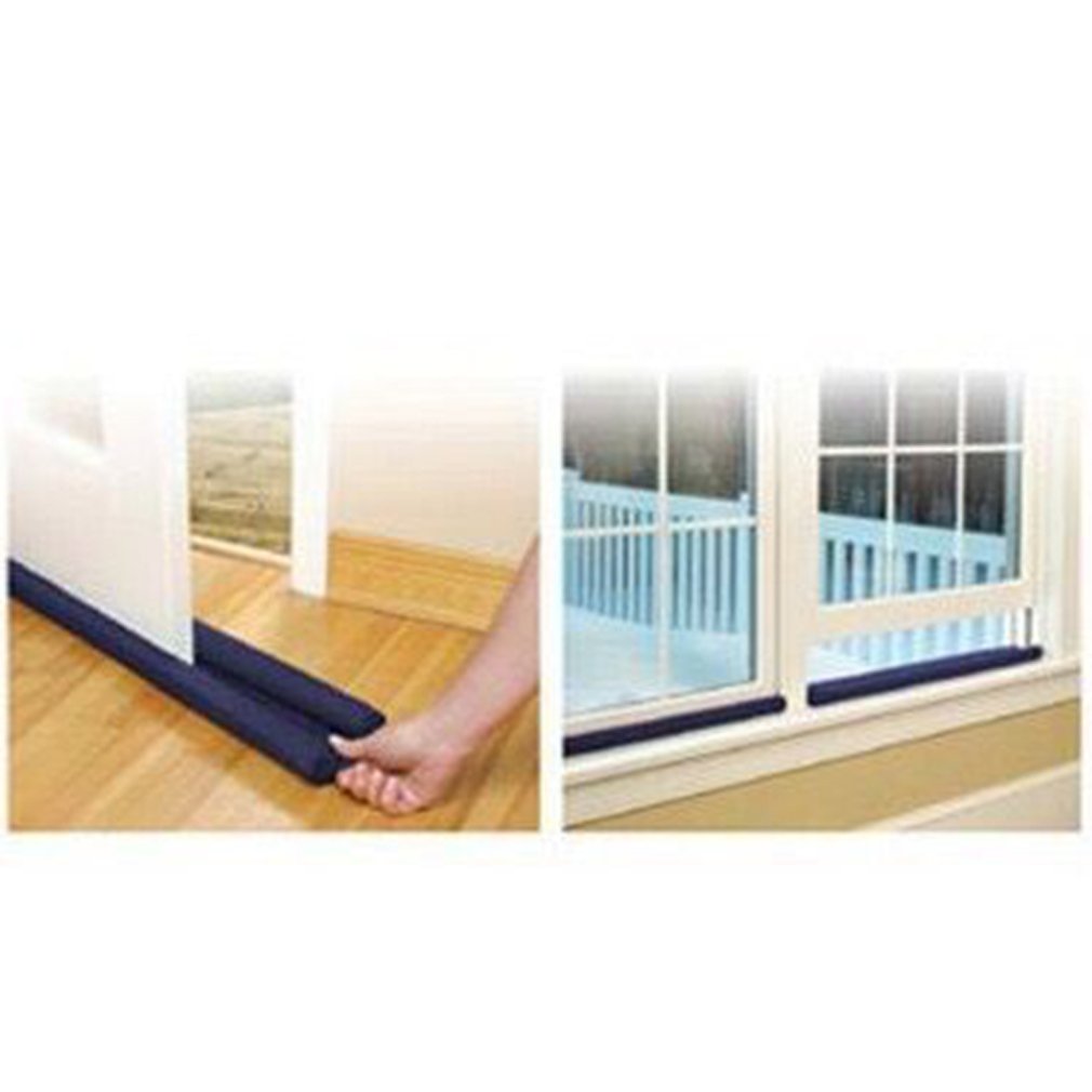 Door Draft Dodger Guard Stopper Energy Saving Protector Doorstop Safety