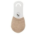 thumbnail image 4 of Outfmvch no show socks womens low cut socks women Ankle Socks Toe Topper Liner Half Toe Half Socks Foot Socks Half Cut Socks Thin Short Socks Slippers Yoga Socks Ankle Socks for Women Khaki One Size, 4 of 4