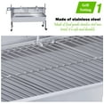 thumbnail image 6 of INTBUYING 46inch Stainless Steel Grill Roaster Electric Rotating Grill Outdoor Charcoal BBQ, 6 of 11