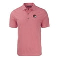 thumbnail image 2 of Men's Cutter & Buck  Heather Red Winston-Salem State Rams Forge Eco Heathered Stripe Stretch Recycled Polo, 2 of 3