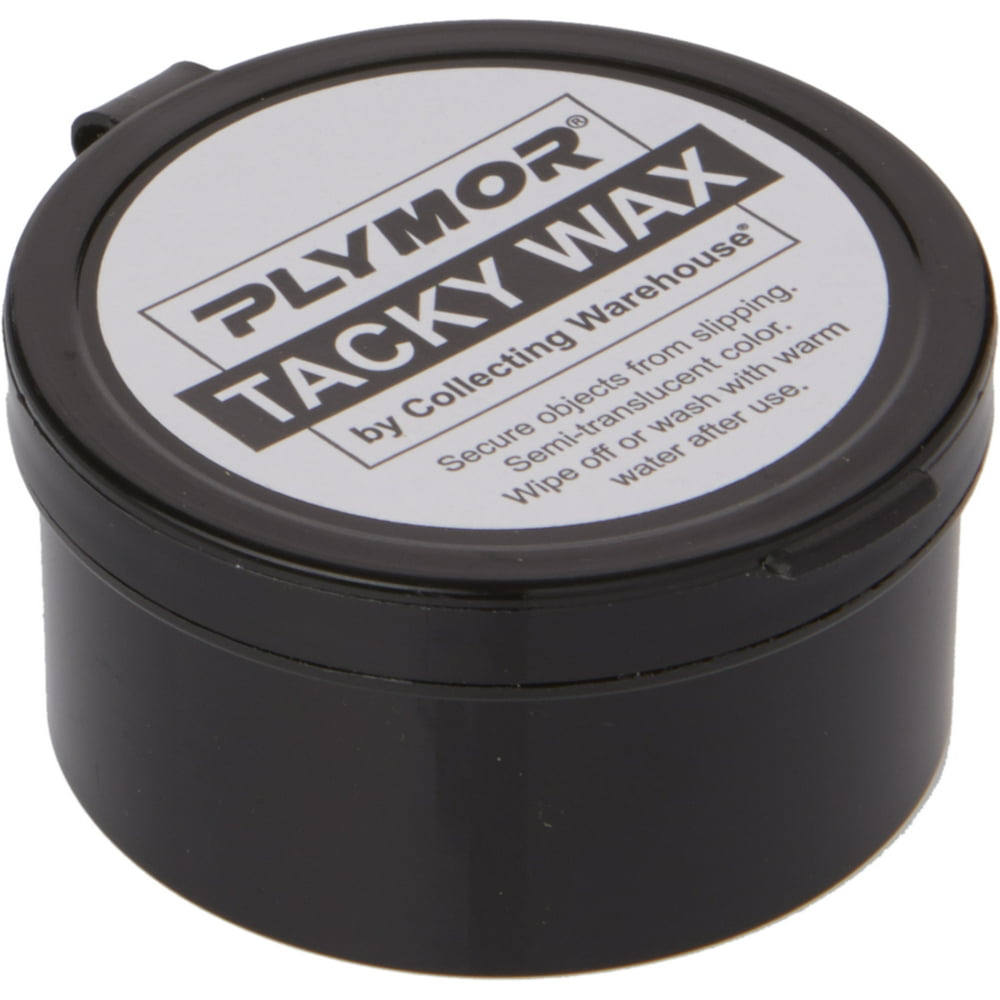 Plymor Tacky Wax Museum Adhesive Sticky Putty, 1, 2.4, and 6 ounces