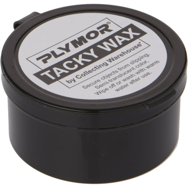 Plymor Tacky Wax Museum Adhesive Sticky Putty, 1, 2.4, and 6 ounces