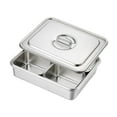 thumbnail image 1 of Elodie Chafing Dish Food Chafer Kitchen Dinners Buffet Server Chafing Buffet Chafer Set 4 Compartments, 1 of 8