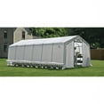 thumbnail image 2 of ShelterLogic GrowIT Greenhouse 12 x 24 x 8 ft. Heavy Duty Peak Translucent, 2 of 2
