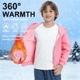 thumbnail image 4 of BIG ELEPHANT Boys' Zip-Up Hoodie with Pockets, Fleece-Lined Soft Cotton Jacket, 6-15Y, 4 of 11