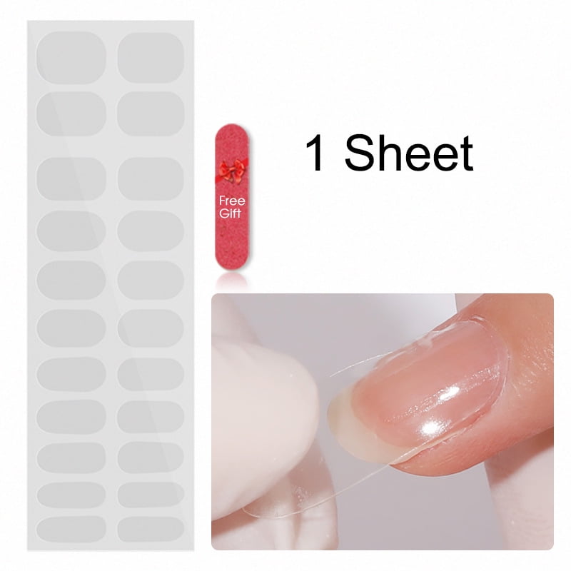 Nail Polish Protector Nail Polish Film Sticker Peelable Nail Patch for