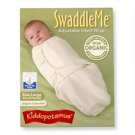 Kiddopotamus Organic Swaddleme - Large