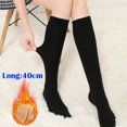 thumbnail image 1 of Medias de terciopelo grueso para mujer, calcetines largos de felpa, suaves, hasta el muslo, por encima de la rodilla, medias de compresión, Lolita, in, 1 of 5