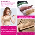 thumbnail image 3 of Bralettes selizo acolchados para mujer, paquete de 6 sujetadores deportivos S-M, 3 of 8
