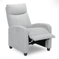 thumbnail image 3 of Magshion Adjustable Single Sofa Chair Recliner Chair for Adult, Modern Breathable Cotton-linen Fabric Reclining Chair for Living Room, Light Gray, 3 of 9