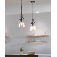 thumbnail image 7 of P500208-009-Progress Lighting-Lassiter - 12.5 Inch Height - Pendants Light - 1 Light - Cylinder Shade - Line Voltage-Brushed Nickel Finish, 7 of 7