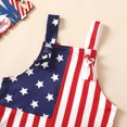 thumbnail image 6 of Zhuashum Bodysuit For Boys 18-24 Months 4Th Of July Sleeveless Crew Neck Kids 4Th Of July Strap Star Independence Day Romper Jumpsuit Cloths Graphic Prints Adorable Clothes Red, 6 of 7