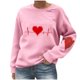 thumbnail image 3 of TaTaai Hoodies Shirts for Women Early Fall Long Sleeve Tops Vintage Graphic Outfits Tops Fashion Pullover Tees Gift, 3 of 5