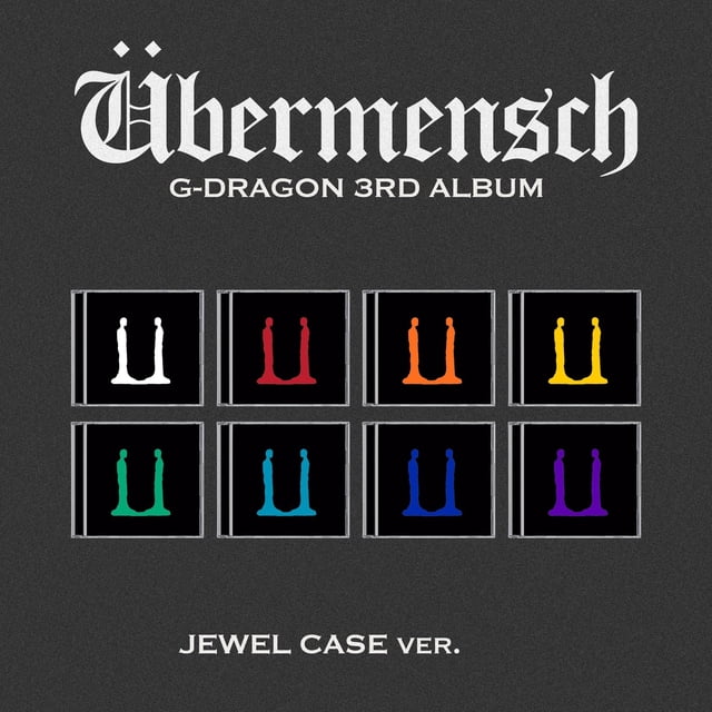 Álbum Jewel Case Ubermensch de KAKAO ENTERTAINMENT de G-DRAGON