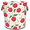 Multicolor 4, variant on ADECORIVY Red Ladybugs Laundry Hamper, Foldable Dirty Clothes Laundry Basket, Pink Floral Waterproof Storage Bin with Handles for Bathroom, Bedroom, Home