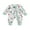 Green, variant on Newborn Girls Boys Rompers Baby Christmas Clothes Christmas Tree Zipper Long Sleeve Jumpsuits Fall Winter Clothes
