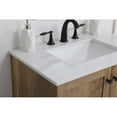thumbnail image 5 of 30 inch Single Bathroom Vanity in Natural oak, 5 of 8