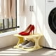 thumbnail image 5 of Zapatero de Esquina Ensanchado y Grueso | Pequeño Organizador de Plástico Extraíble y Lavable | Fácil Instalación Sin Herramientas | Diseño de Rejillas Ventiladas para Hombres, Mujeres y Niños | para, 5 of 6