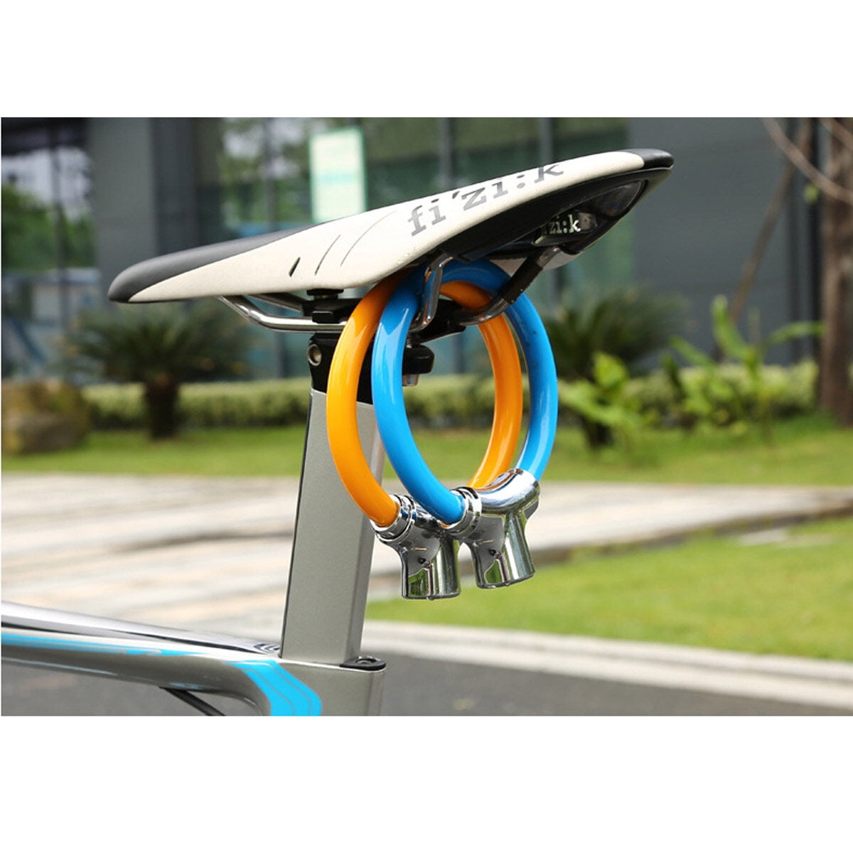 KAWELL Bike Lock 12mm Anti Theft Kids Bicycle Lock, Lightweight Unbreakable Bike Wheel Locks Disc Lock Heavy Duty with 2 Keys for Road/Mountain/Commute Bike Gift for Child Kids