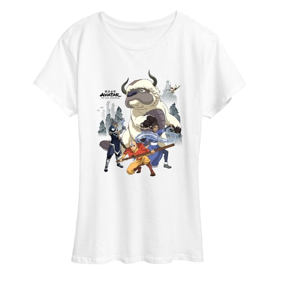 Avatar - Airbender Group - Women's Short Sleeve Graphic T-Shirt