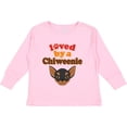 thumbnail image 3 of Inktastic Chiweenie Dog Gift Boys or Girls Long Sleeve Toddler T-Shirt, 3 of 5