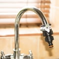 thumbnail image 2 of Musatteng Utility Tub Faucet Universal Tap Connector Adapter Mixer Kitchen Garden Hose Pipe Joiner Fitting Kitchen Faucet Parts Replacement, 2 of 5