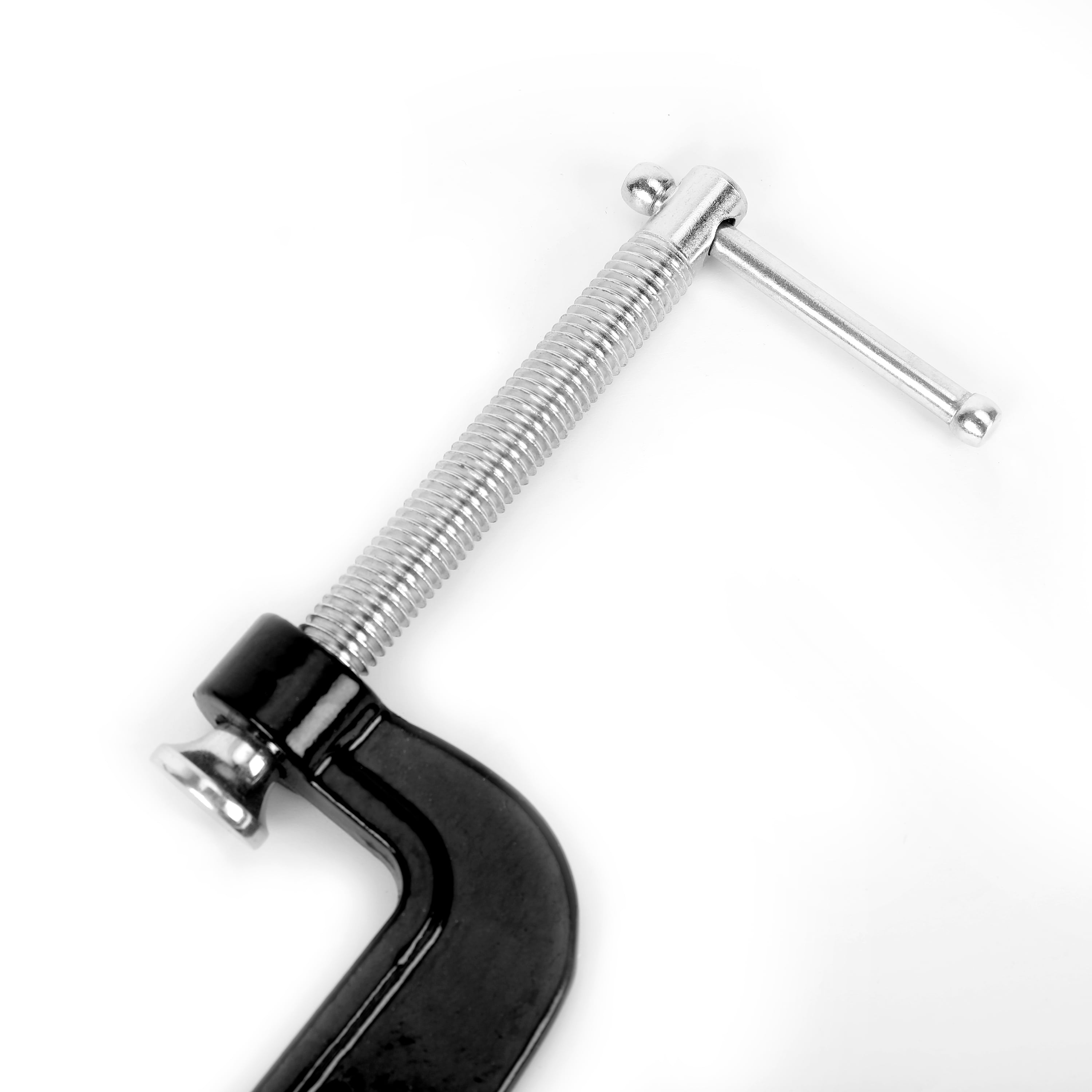 Hyper Tough 2-inch C-Clamp with Cast Iron Construction