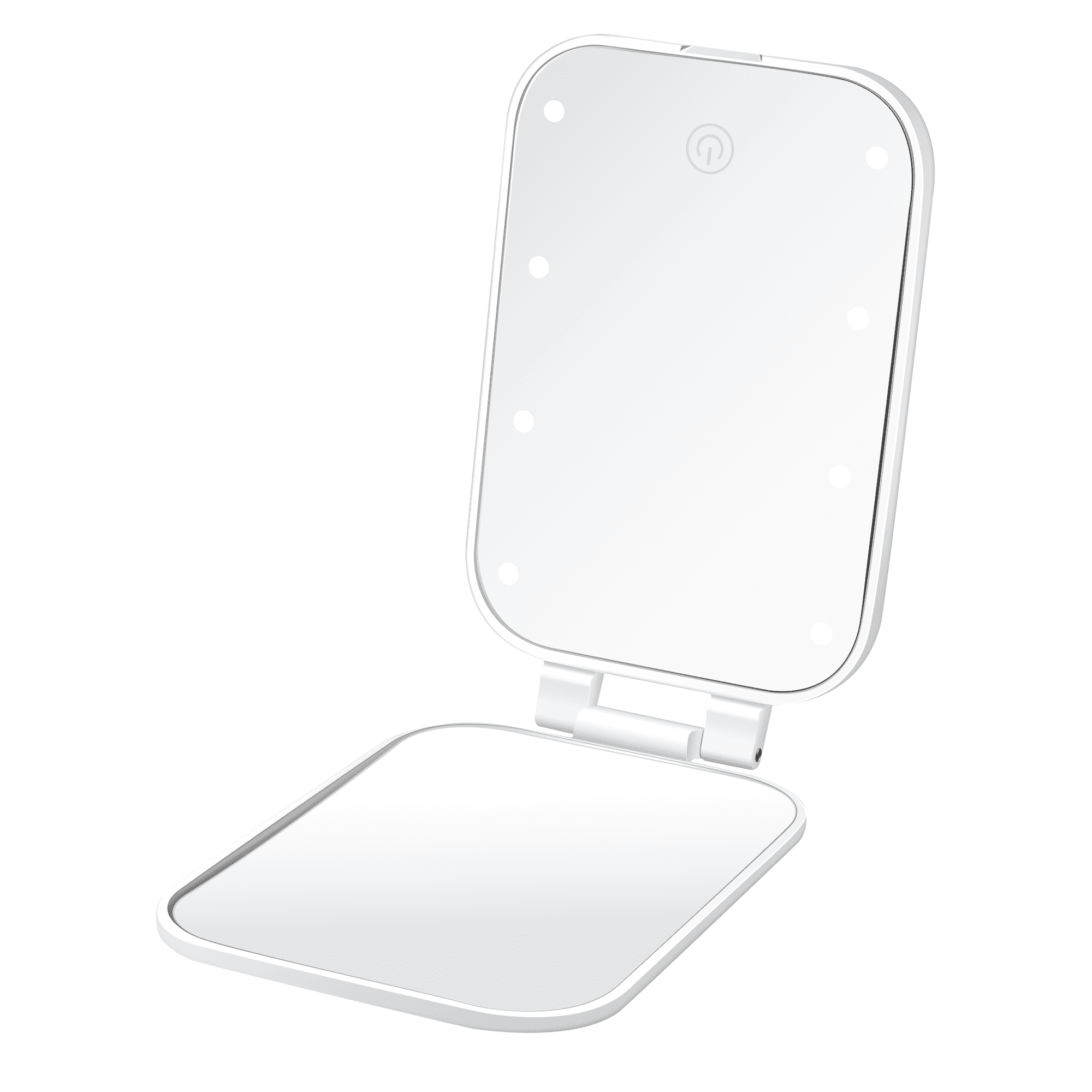Conair LED-Lighted Compact Mirror  Touchscreen Mirror  Free Standing With LED Lighting BE13