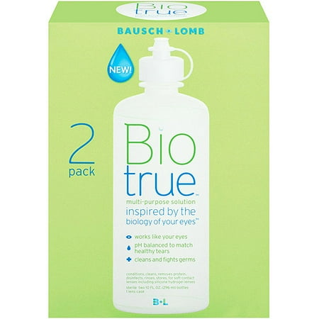 Biotrue For Soft Contact Lenses 10 Oz Multi-Purpose Solution, 2 ct