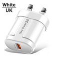 thumbnail image 1 of USLION Quick Charge QC 3.0 USB US EU Cargador Universal para teléfono móvil Cargador de pared Adaptador de carga rápida para iPhone Samsung Xiaomi Tan Jianjun unisex, 1 of 2