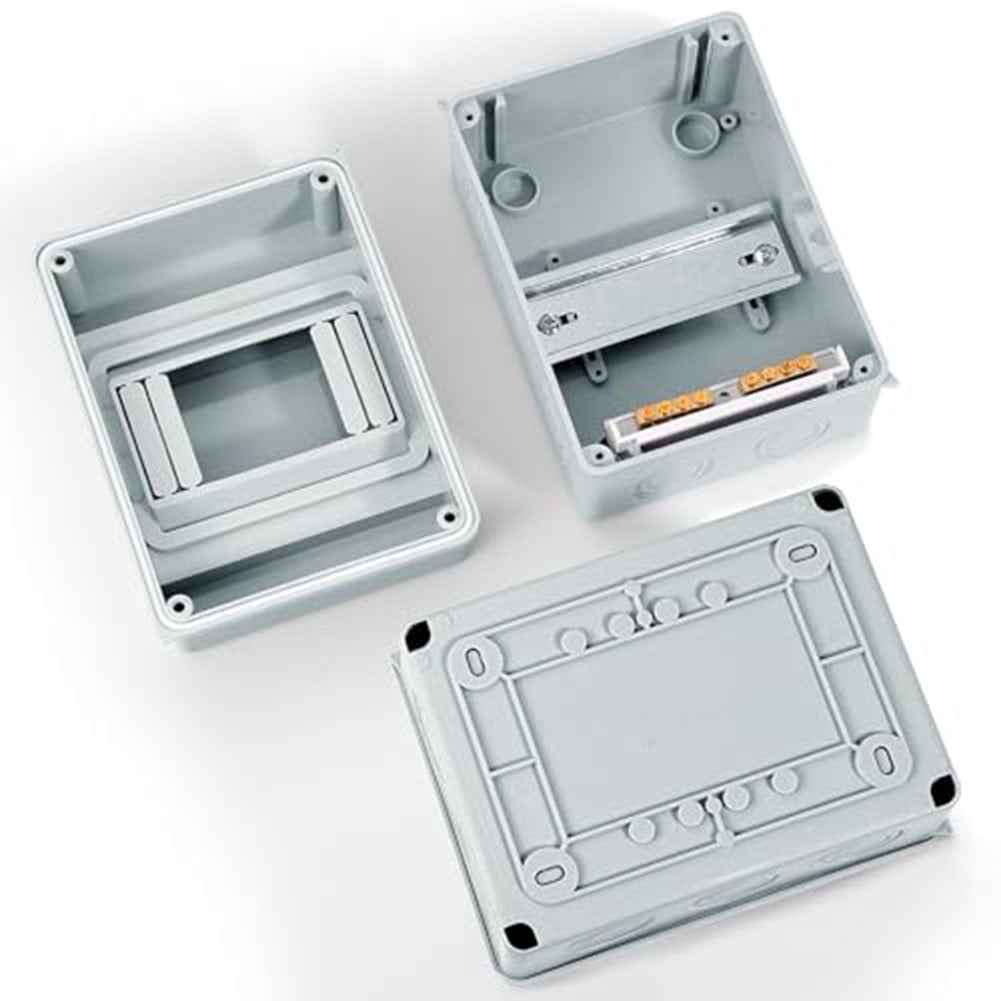 1pc HT Series IP65 Waterproof Distribution Box Meter Box With Screws Suitable For Outdoor Use Easy Installation