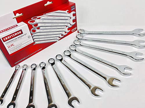 Craftsman 11 Piece Metric Combination Wrench Set - 12 Point - Model 946932