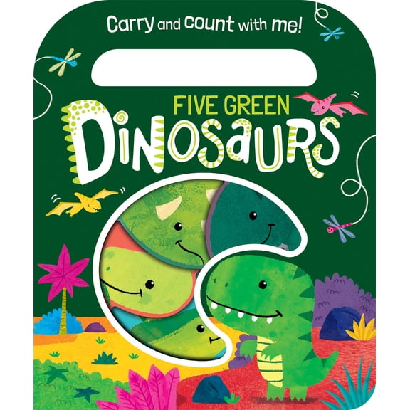 Pre-Owned Five Green Dinosaurs (Board book) 1801052743 9781801052740