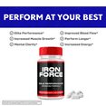 thumbnail image 5 of Iron Force Mens Support Formula Pills Advanced Supplement 30 Servings, 5 of 7