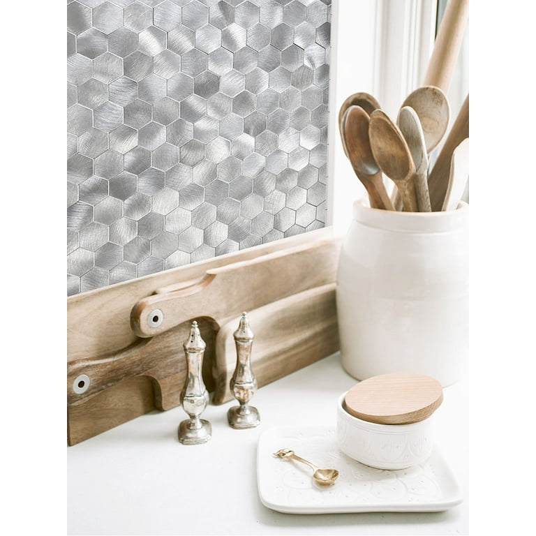 DIP White Subway Tile 12 x 12 Self-Adhesive PVC Backsplash (10 Pack) DIP White Subway Tile 12 x 12 Self-Adhesive PVC Backsplash (10 Pack)